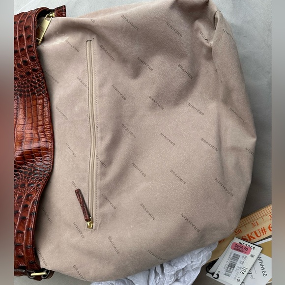 Brahmin Harrison Hobo in Pecan Melbourne - Picture 8 of 16